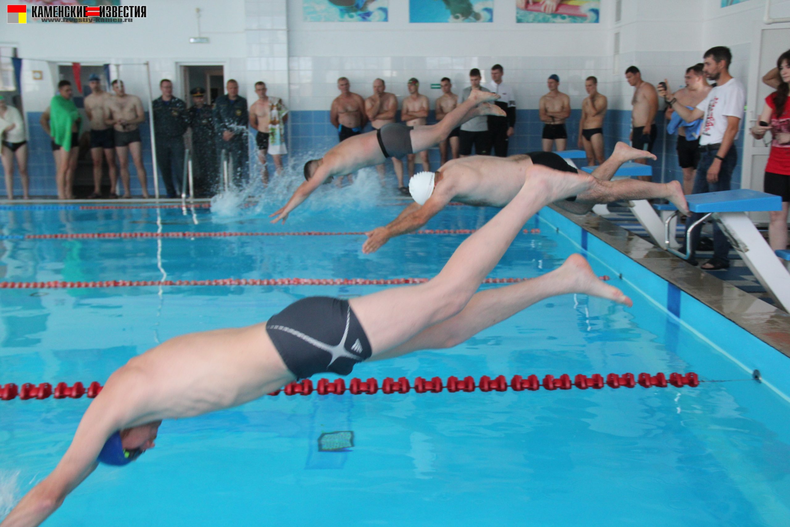 краевые соревнования по плаванию среди пожарных