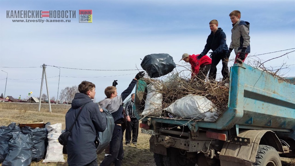 субботник на карьере