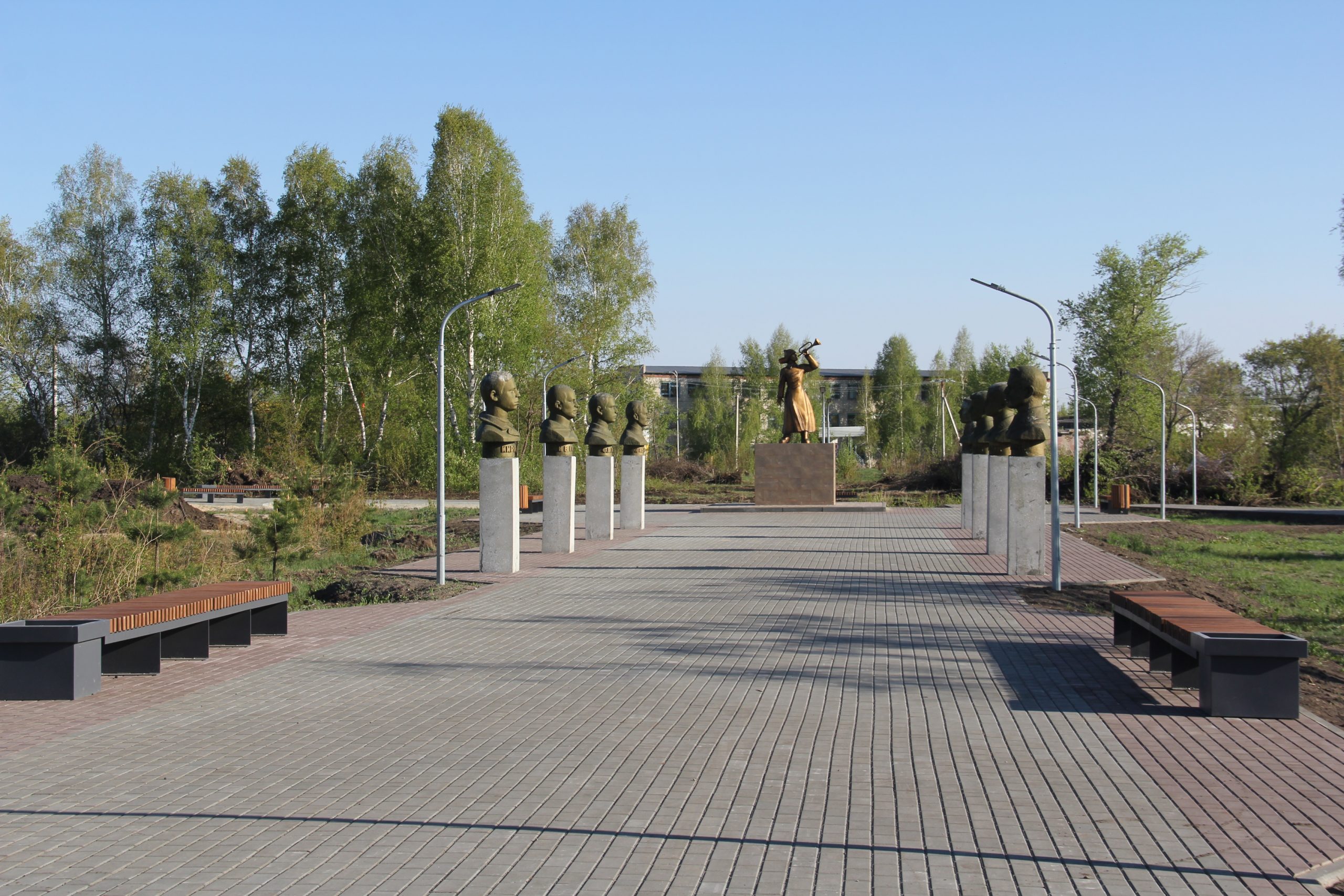 благоустройство зон отдыха в Камне-на-Оби