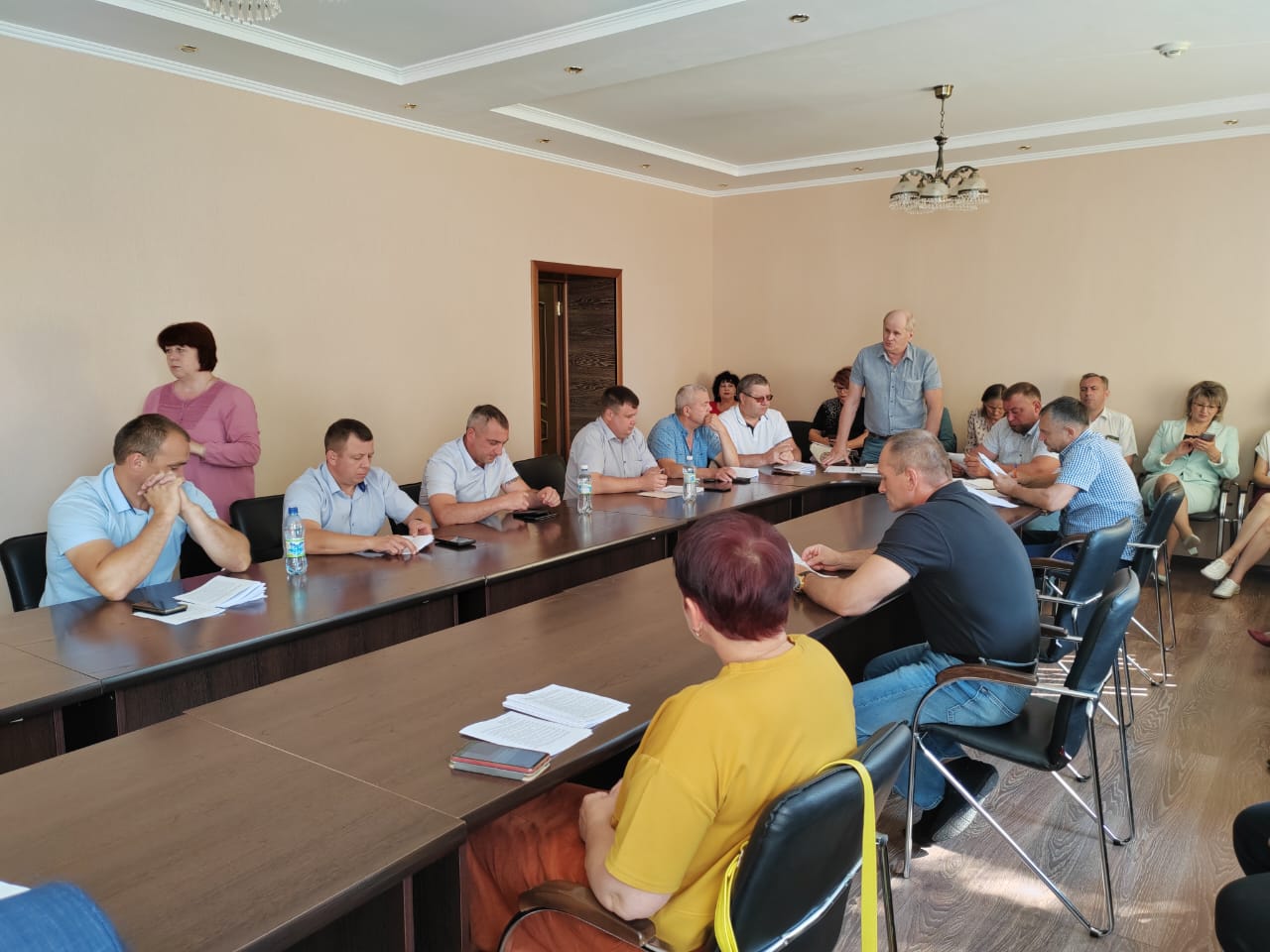 сессия районных депутатов