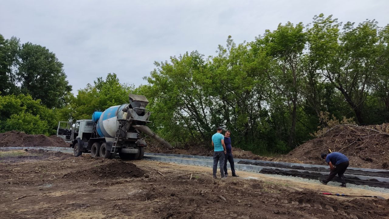 благоустройство парка