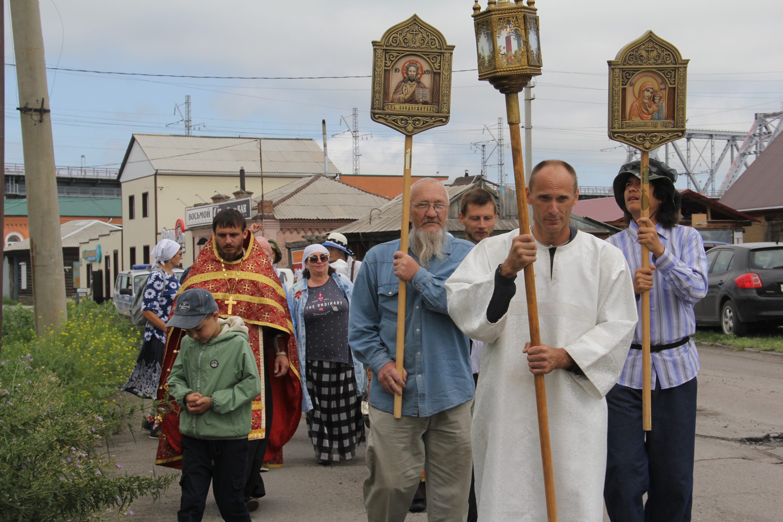 крестный ход к Дурному логу