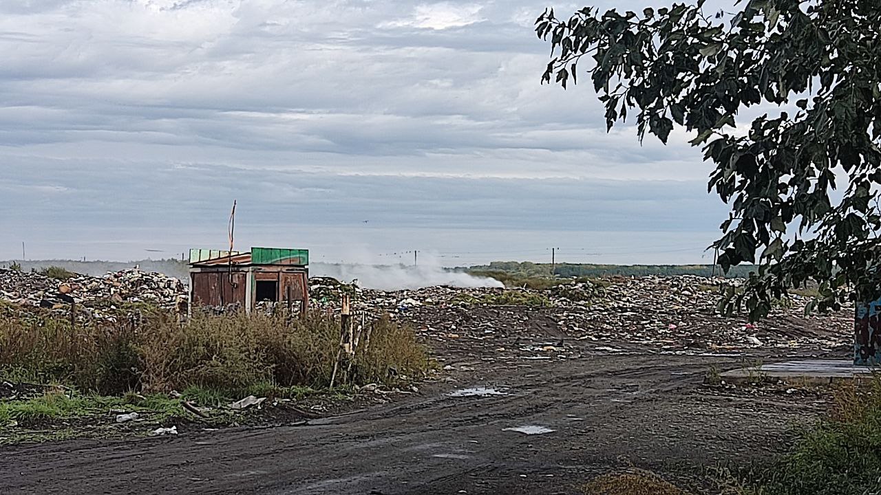 свалка в Камне-на-Оби
