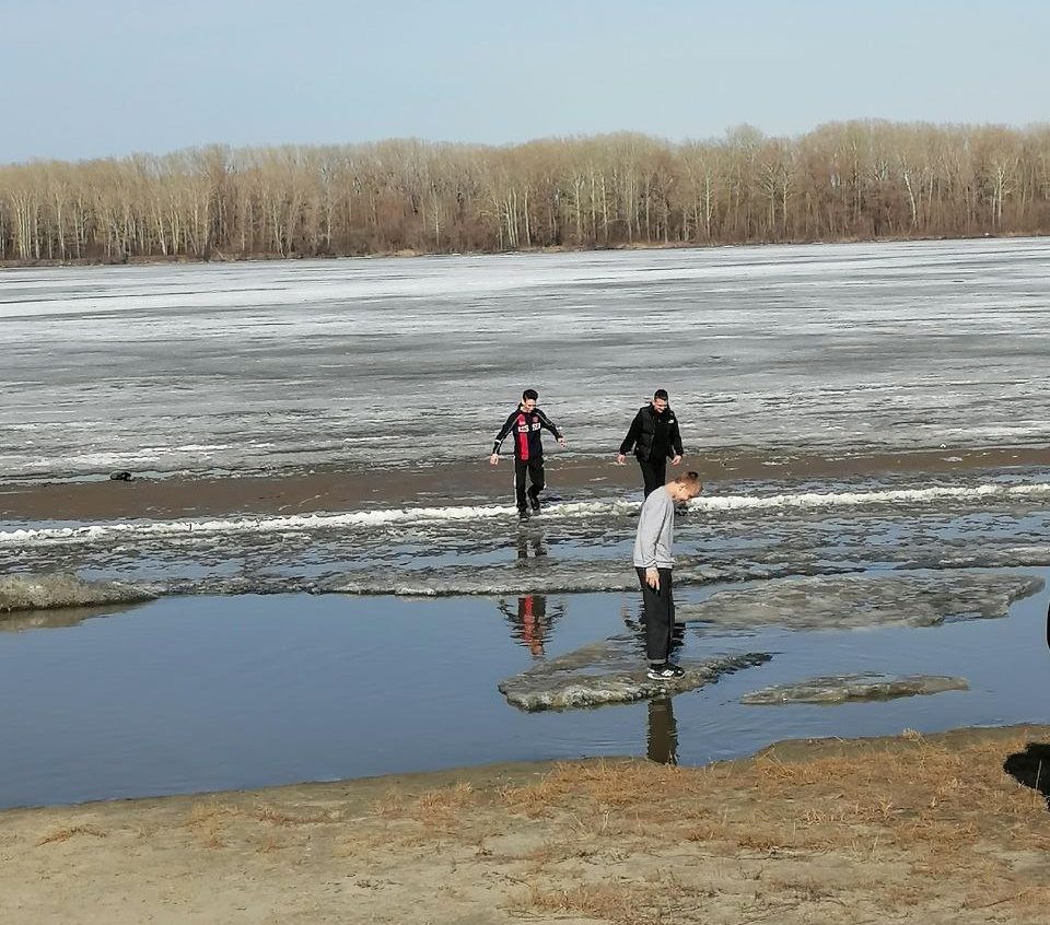 выход на лед