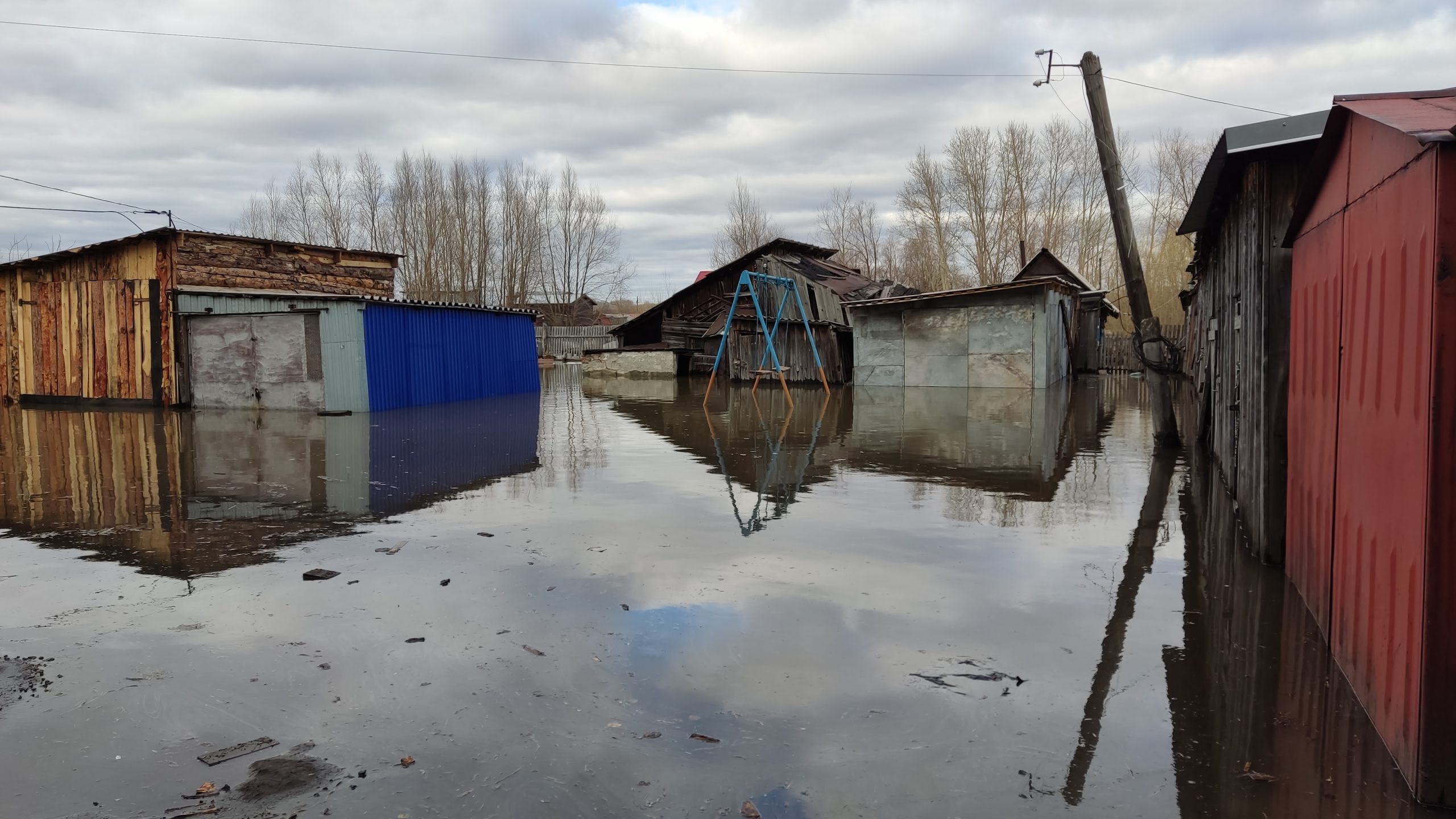 паводок. Камень-на-Оби