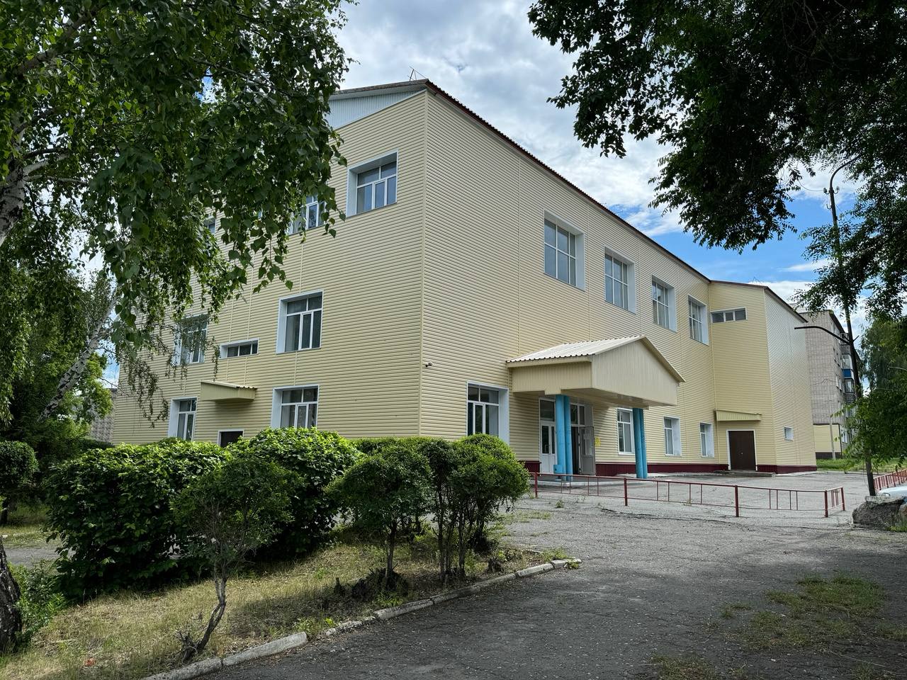 ремонт в спортшколе