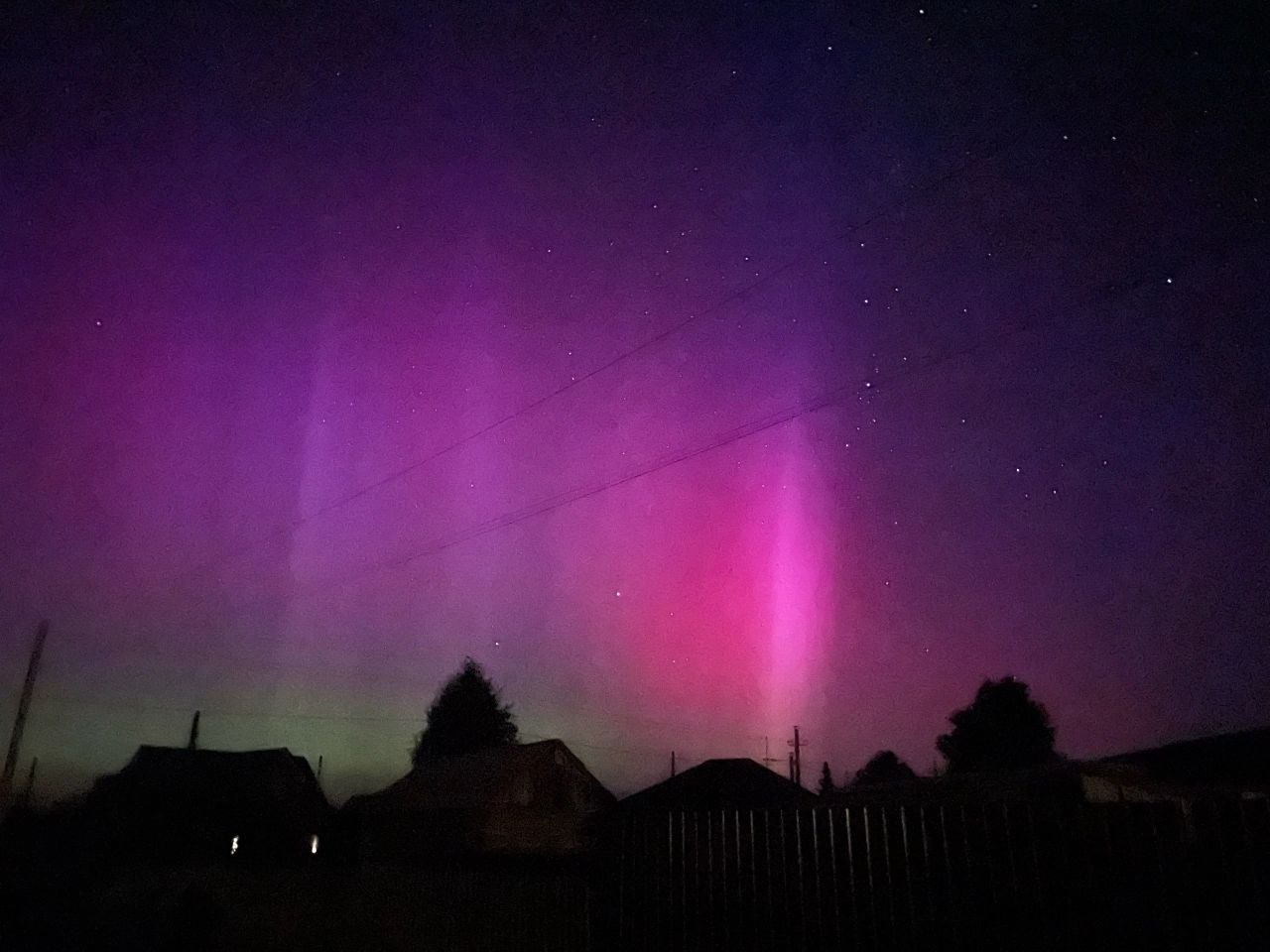 северное сияние