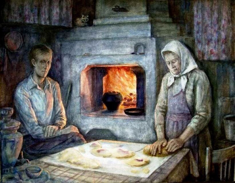 русская изба