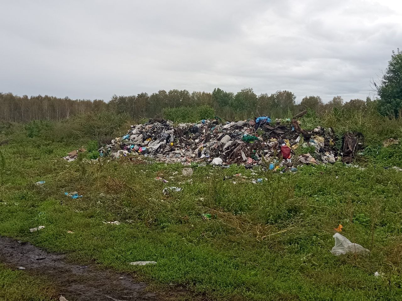 мусор за Столбово