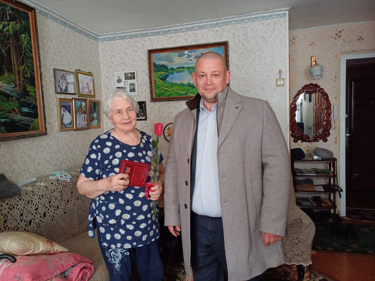 награждение целинников