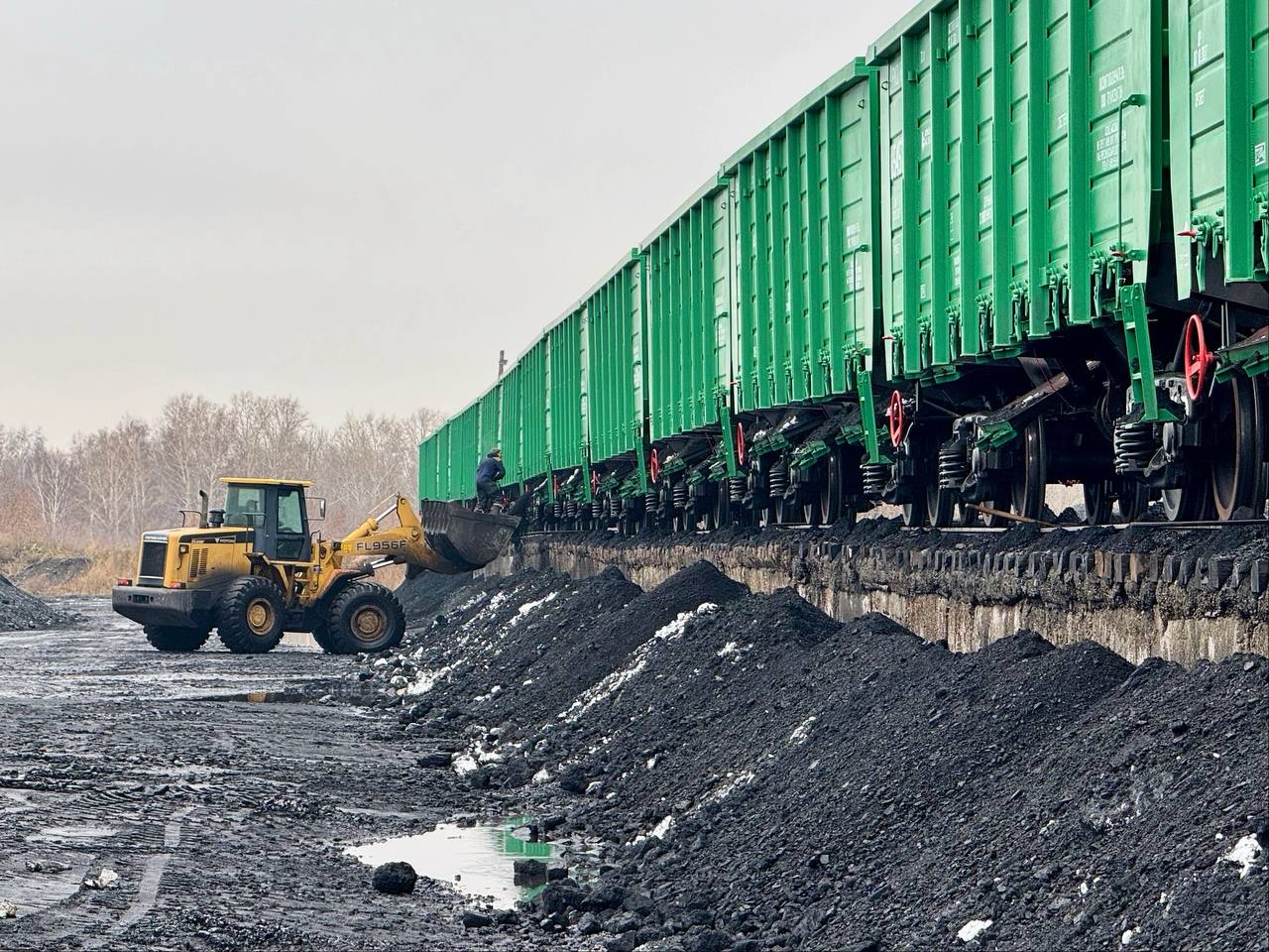 уголь в Камне-на-Оби