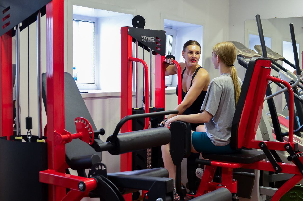 тренажерный зал благодаря соцконтракту