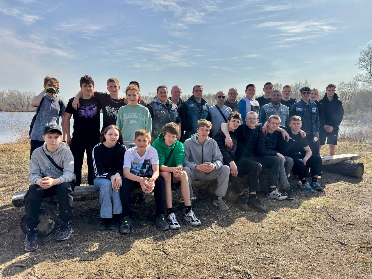 байкеры на Рица