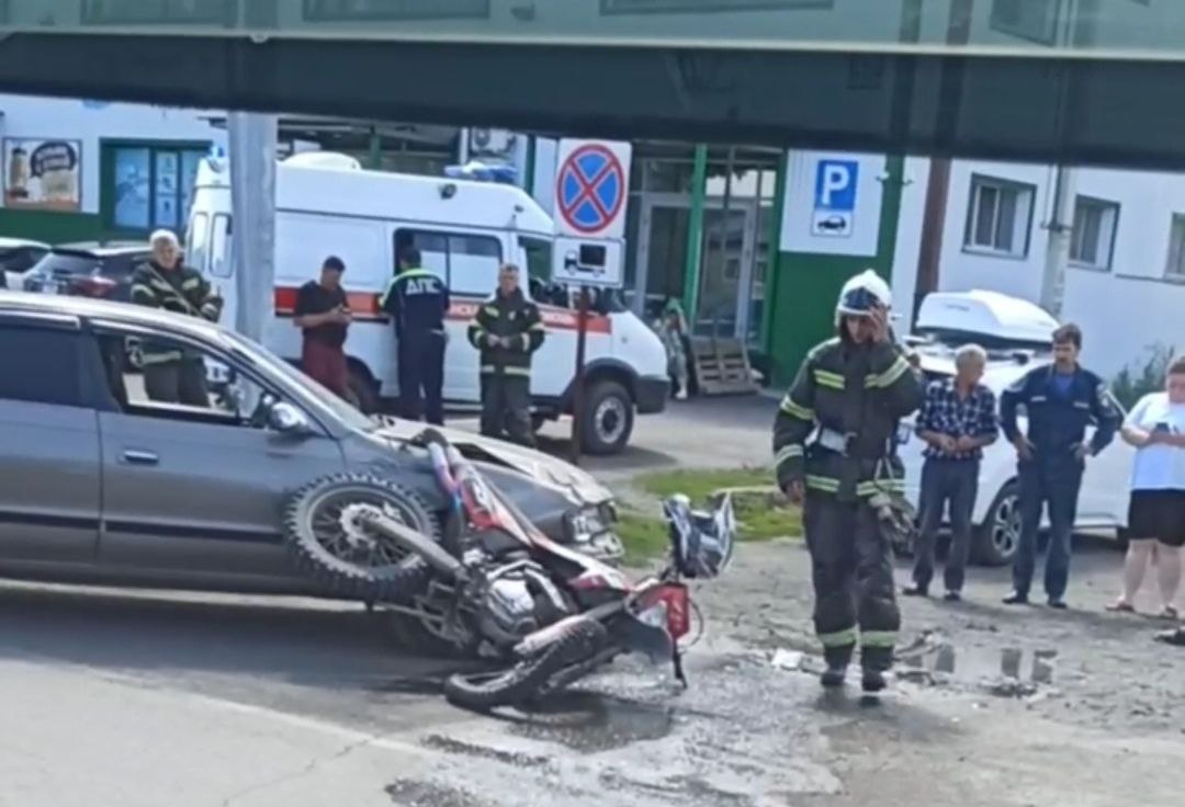 ДТП с мопедом