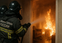 Из-за печного отопления в селе Столбово горел дом