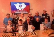 В Камне-на-Оби прошел турнир по шахматам и шашкам для пенсионеров