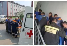 В Камне-на-Оби спасатели пришли на помощь медикам при транспортировке пациентки