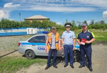 Каменские полицейские совместно с РЖД проводят профмероприятия на железнодорожном переезде