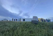 В Каменском районе перевернулась «ГАЗель» с пассажирами.