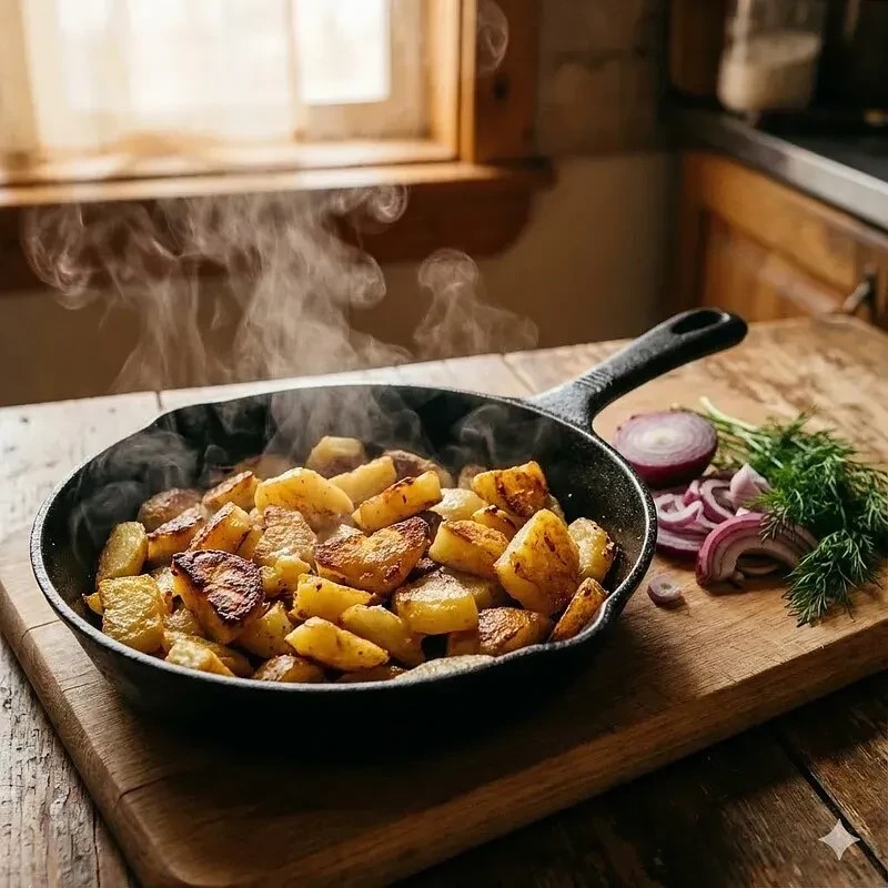 жареная картошка
